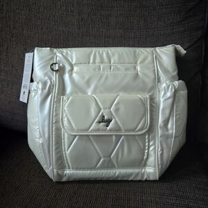 NWT Lug Toss in Metallic Diamond
